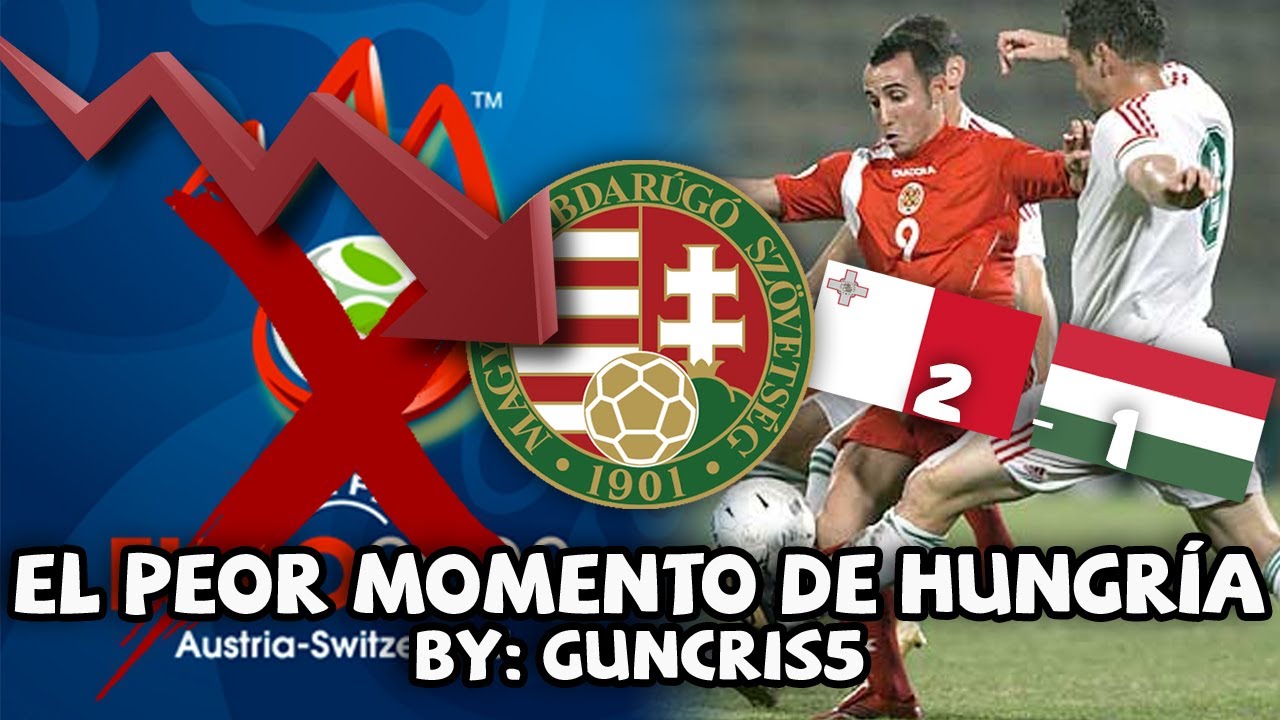🇭🇺 HUNGRÍA, de ser SUBCAMPEONA MUNDIAL a ser DERROTADA por MALTA Y MOLDAVIA | Proceso Eurocopa 2008