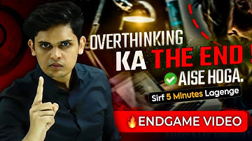 Best Solution for "Overthinking" 🔥|| Reverse Psychology of Human Brain 🤯|| Prashant Kirad