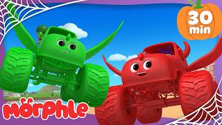 morphle turns into monster truck cartoons kids mila morphle