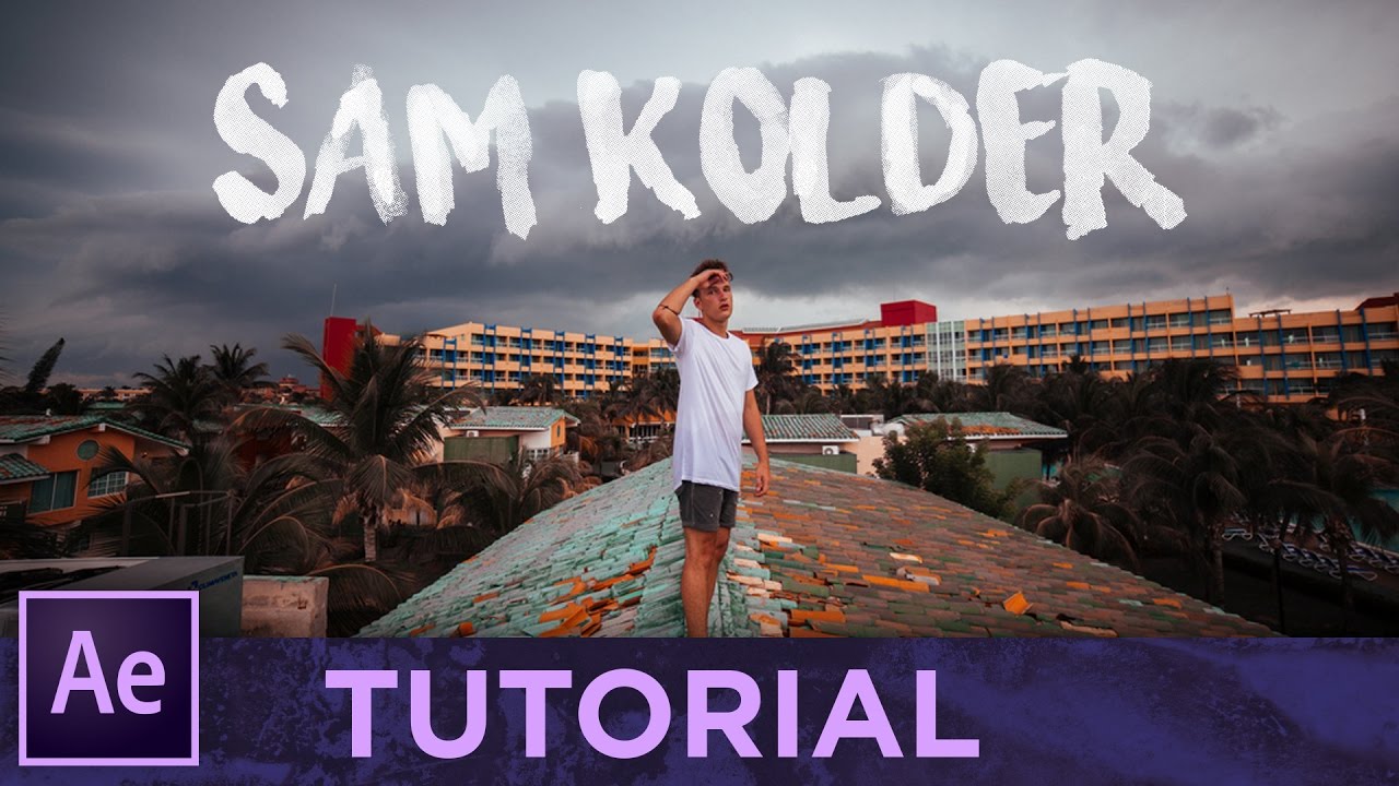 Transizioni alla SAM KOLDER • Adobe After Effects Tutorial + Premiere