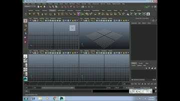 Bài 1 - Giới Thiệu Về Giao Diện Maya