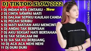 DJ TIKTOK SLOW 2022 • DJ INDAH CINTAKU NICKY TRITA FEAT VANESSA • REMIX INDAH NYA CINTAKU VIRAL