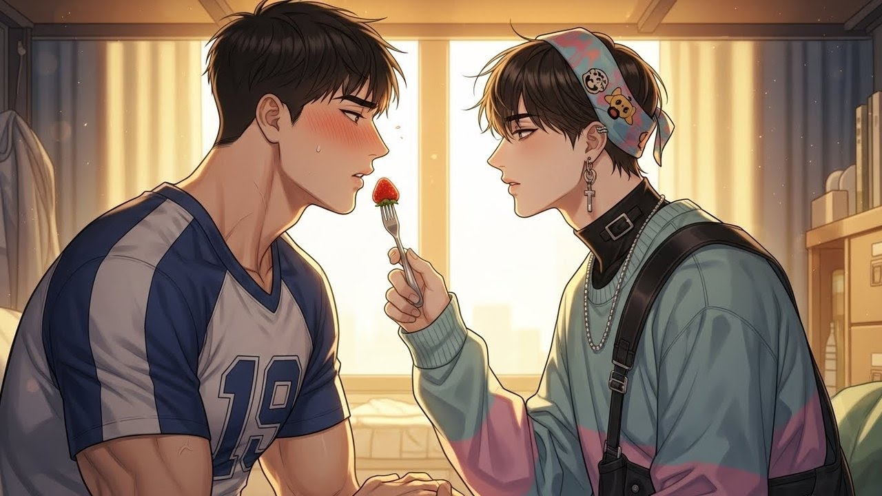 My Jock Roomie Hated My Style, So I Fed Him Fruits To Win Him Over — His True Feelings Stunned Me