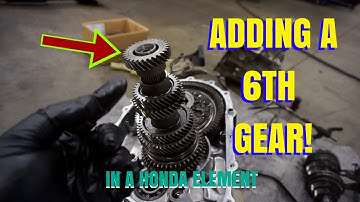 INSTALLING A TSX 6TH GEAR IN AWD ELEMENT TRANS! HSG EP. 6-37