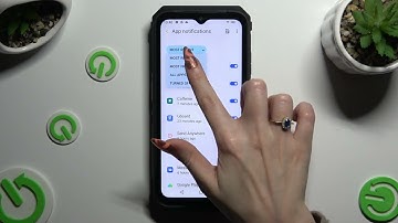 How to Turn On/Off Notifications on ULEFONE Power Armor 18? – Notifications Settings