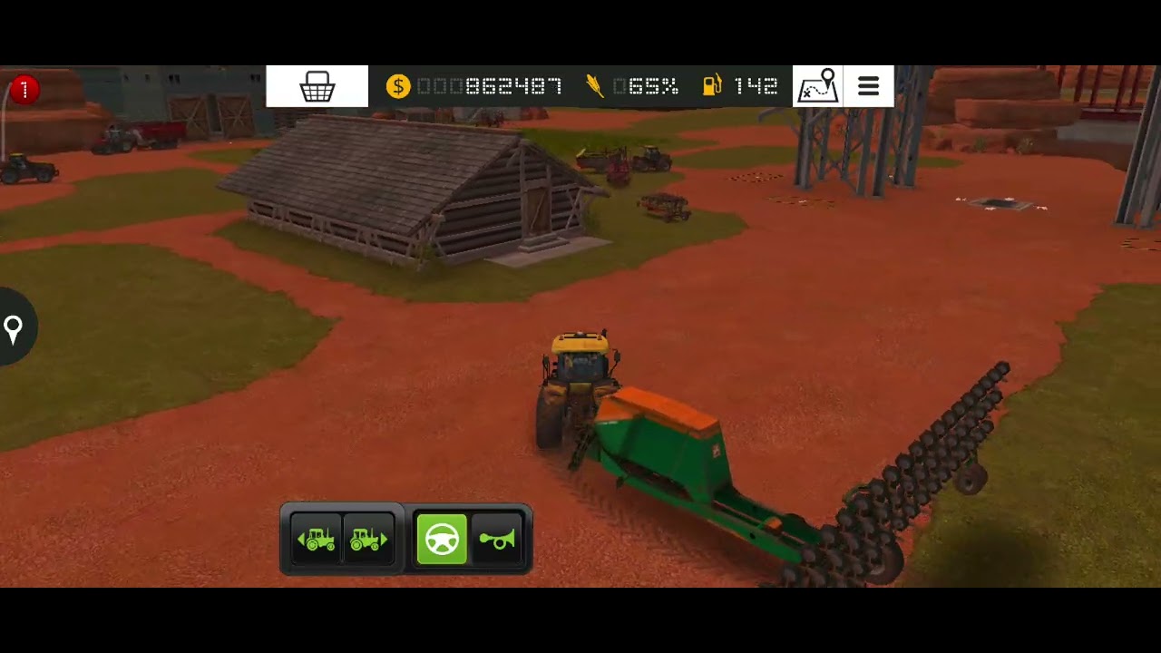 Farming simulator 18 Посевная Кукурузы 6 полей серия #1083 