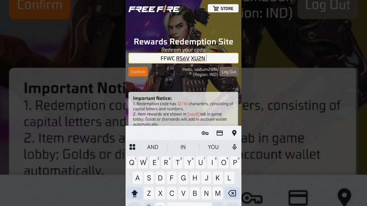 FREE FIRE REDEEM CODE TODAY 12 JUNE REDEEM CODE FREE FIRE | FF REDEEM CODE TODAY 12 JUNE