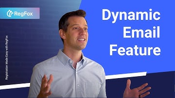 Using the Dynamic Email Feature in RegFox to Trigger Custom Emails