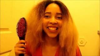 Cepillo simply straight vs Plancha de Instyler - YouTube