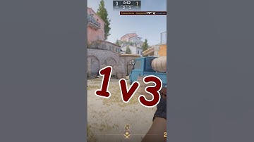 1v3 clutch all headshots #shorts  #cs2 #csgo #counterstrike #gaming