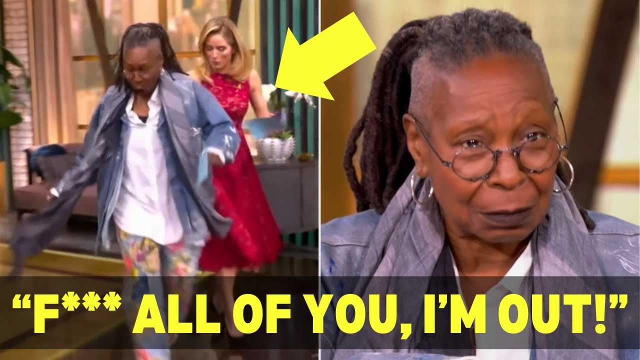 Host on The View STORMS OFF SET She's DONE!! YouTube