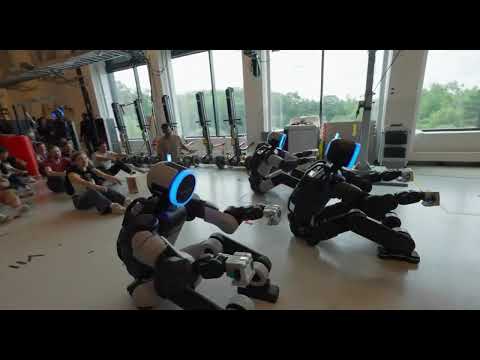 Viking Row at Boston Dynamics HQ. Atlas Humanoid Robot