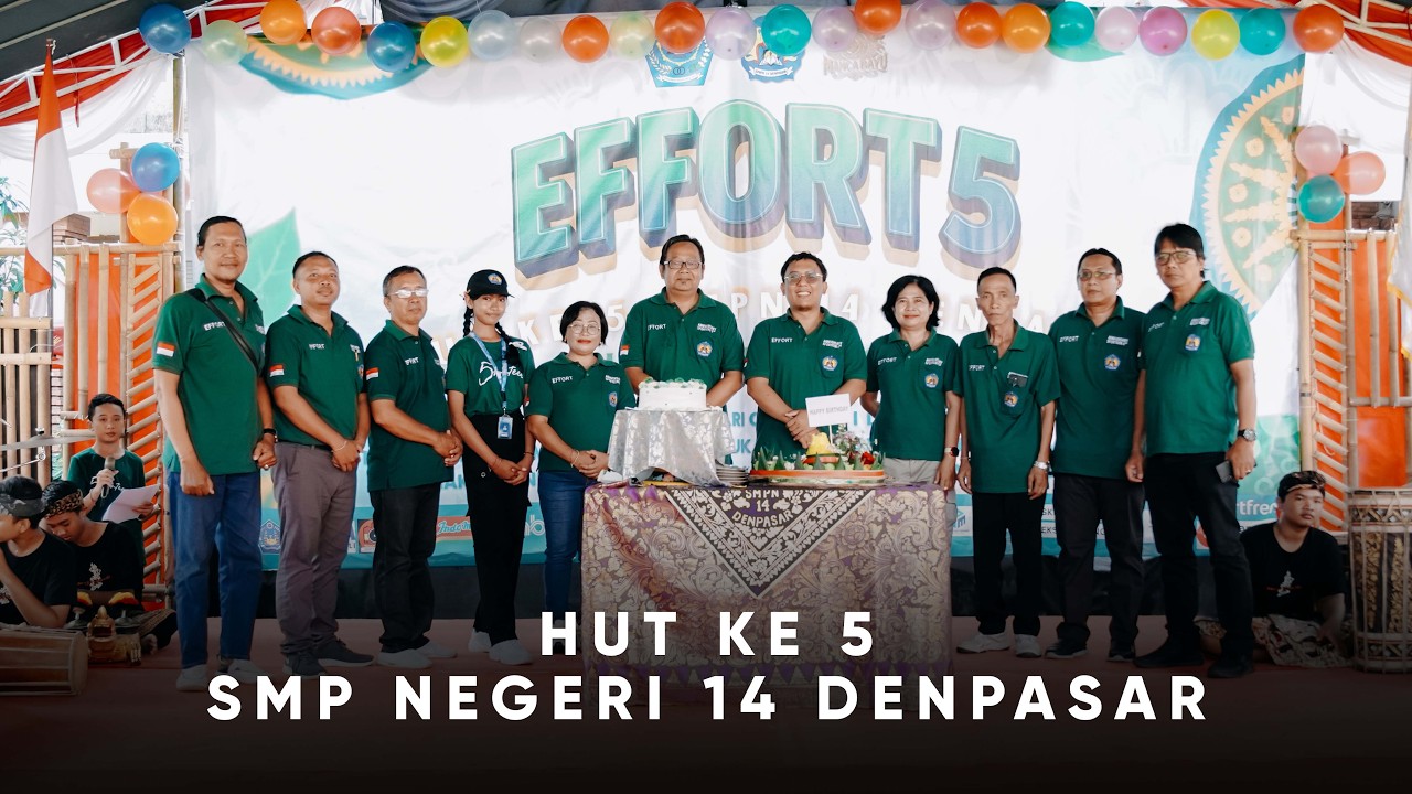 HUT KE 5 SMPN 14 DENPASAR 2025