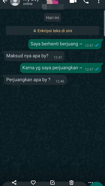 POV chat selingkuh #story #storywa #watsmook