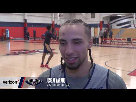 Jose Alvarado on Joel Embiid Paying his Fine on Double-Tech | New Orleans Pelicans
