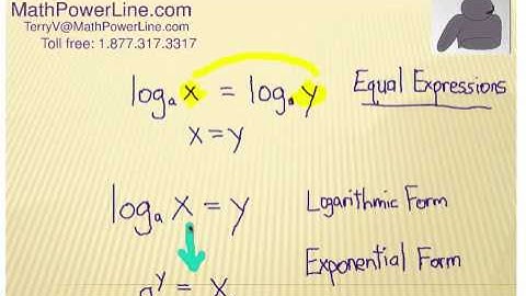 How to Solve Logarithm Equations: Equal Expressions