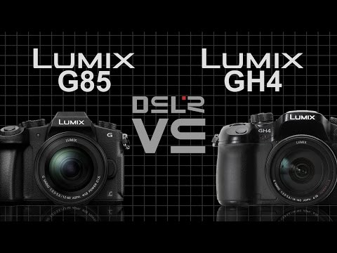 Panasonic Lumix DMC-G85 vs Panasonic Lumix DMC-GH4