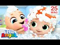 Time to get clean! | Bath time + More Little Angel Kids Songs & Nursery Rhymes