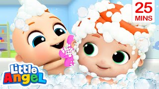 Time To Get Clean Bath Time More Little Angel Kids Songs & Nursery Rhymes