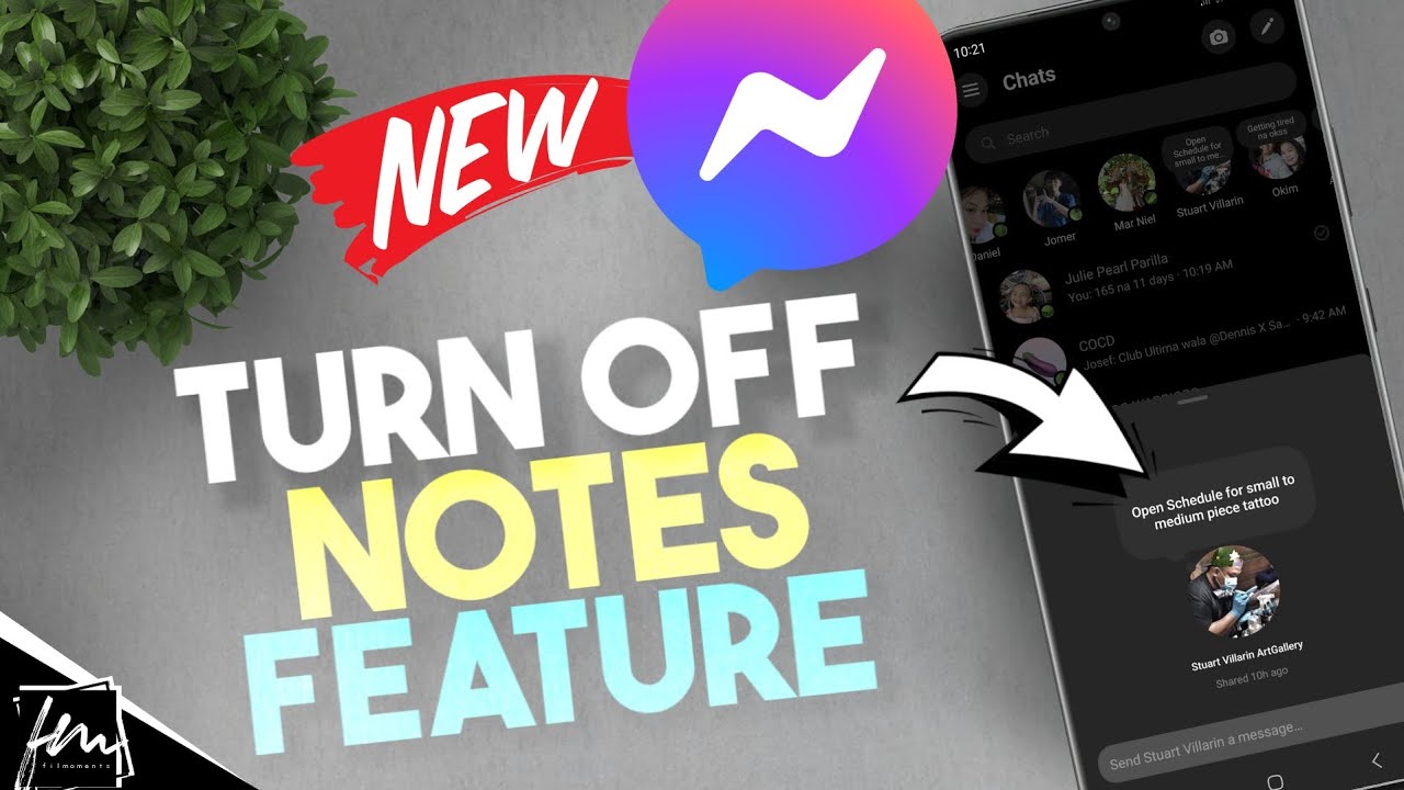 How to Turn Off Messenger Notes Feature (2023) YouTube