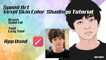 PART 2 | HOW TO MAKE VEXEL SKIN COLOR SHADINGS ART | BEGINNER | USING INFINITE PAINTER | EASY WAY