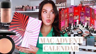 UNBOXING AND SWATCHING THE MAC ADVENT CALENDAR | Beauty's Big Sister