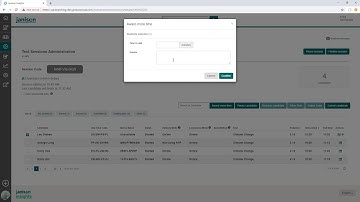 Janison Insights: How to create a test session. Time to watch: 08:30