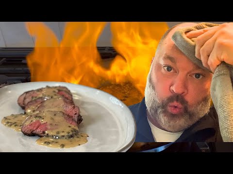 Steak Au Poivre:  How the French Cook Spicy Food 🔥