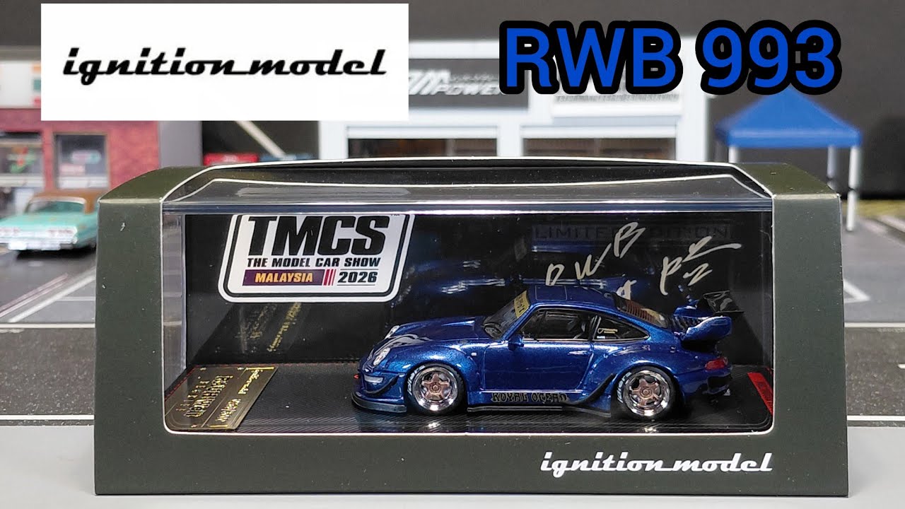 Ignition Model - RWB Porsche 993 - Royal Ocean (TMCS Malaysia 2026