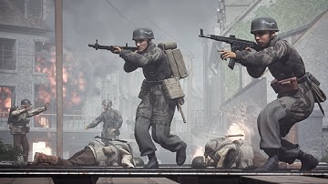 Post Scriptum Fallschirmjäger Under Pressure (FG42 Gameplay) - 4K