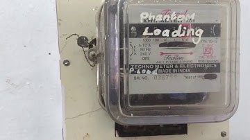 Experiment 9: Calibration of Energy meter by phantom loading at UPF