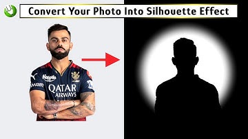 How to Convert Photo into Silhouette Effect Tutorial in Coreldraw | Corel Designs
