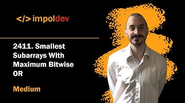 Smallest Subarrays With Maximum Bitwise OR | LeetCode 2411 - Python