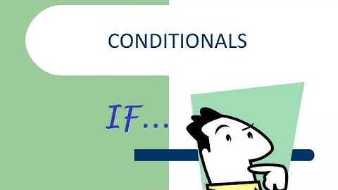 Chuyên đề 1: Câu điều kiện( Conditional sentences) Phần 1: Lý thuyết- Winlish-English With Fun.