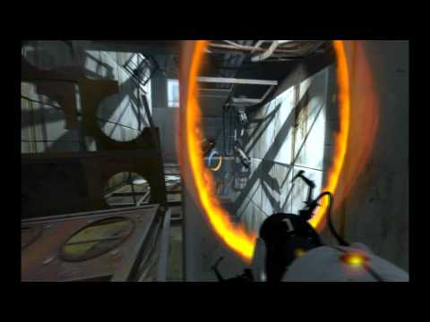 Portal 2 GlaDOS awakens and Test Chamber 19 from Portal 1 compared to the new one!