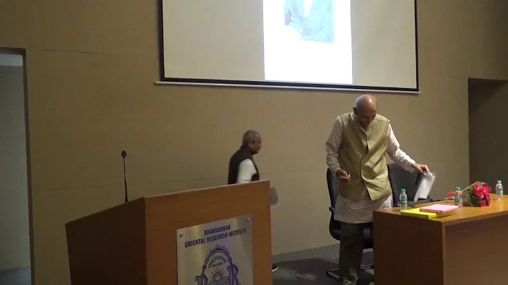 Yardi memorial Lecture delivered by Shri Madhav Ga...