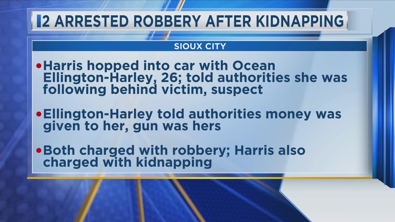 2 People Arrested in Sioux City After Robbery and Kidnapping, 2-23 ...