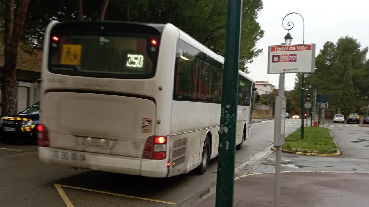 [Kickdown][Pays d'Aix Mobilité] MAN Lion's Intercity R61 €6 - Ligne 250 destination Pépinière