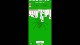 Spider Solitaire (2 suits) - Game #25 screenshot 5