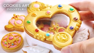 Satisfaying Cookie Decorating｜Sailor Moon Jewelry Box Royal Icing Cookie