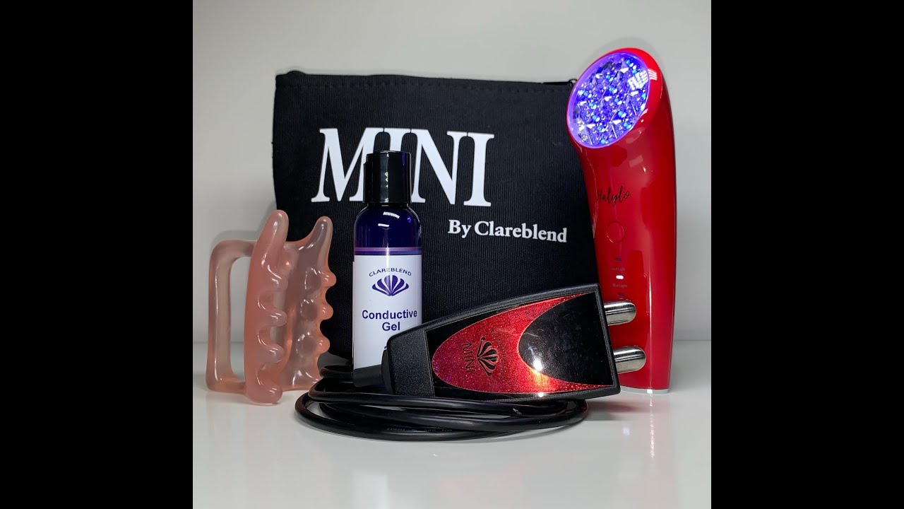 Clareblend MINI Microcurrent Red Collection Facelift with free Halylo Light