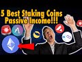 Top 5 Best Staking Coins 2021! (Passive Income By Staking Crypto)