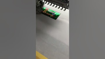 8 sequins embroidery machine is testing in Richpeace factory