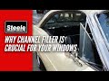 Why window channel filler is crucial for your classic