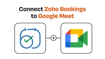 How to Connect Zoho Bookings to Google Meet - Easy Integration