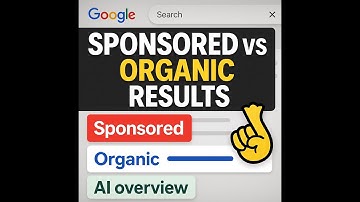 Google Search Explained: Sponsored vs Organic Results vs AI Overview
