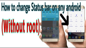 How to change Status bar on any android without root (Hindi) by Basic Tech