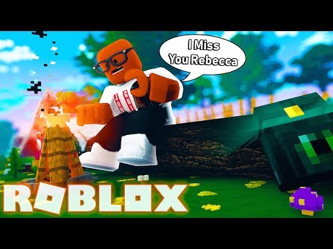 Going Camping ALONE In Roblox😢 (Roblox Backpacking)