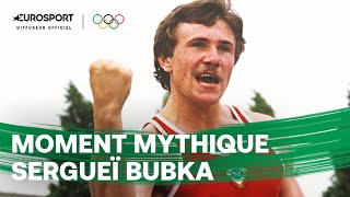 JEUX OLYMPIQUES - Le "tsar" Sergueï Bubka sur le toit de l'olympe à Séoul