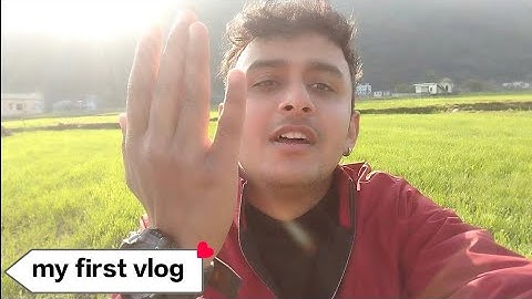 my first vlog ! me or meri life ! first vloging channel #my_first_vlog #myfirstvlog